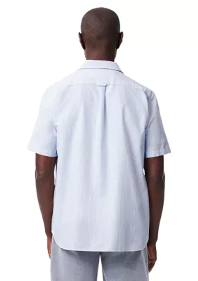Regular Fit Short Sleeved Oxford Shirt