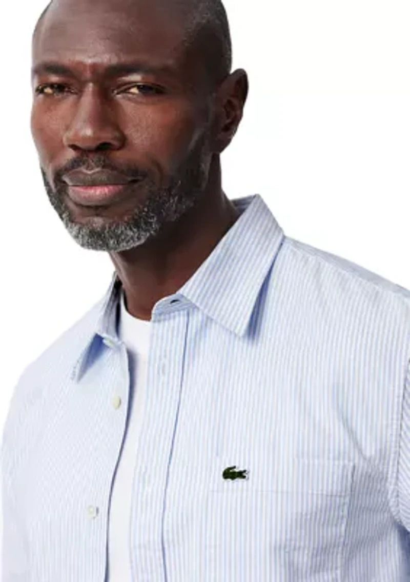 Regular Fit Short Sleeved Oxford Shirt