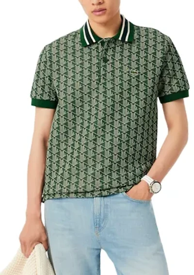 Men's Classic Fit Monogram Polo