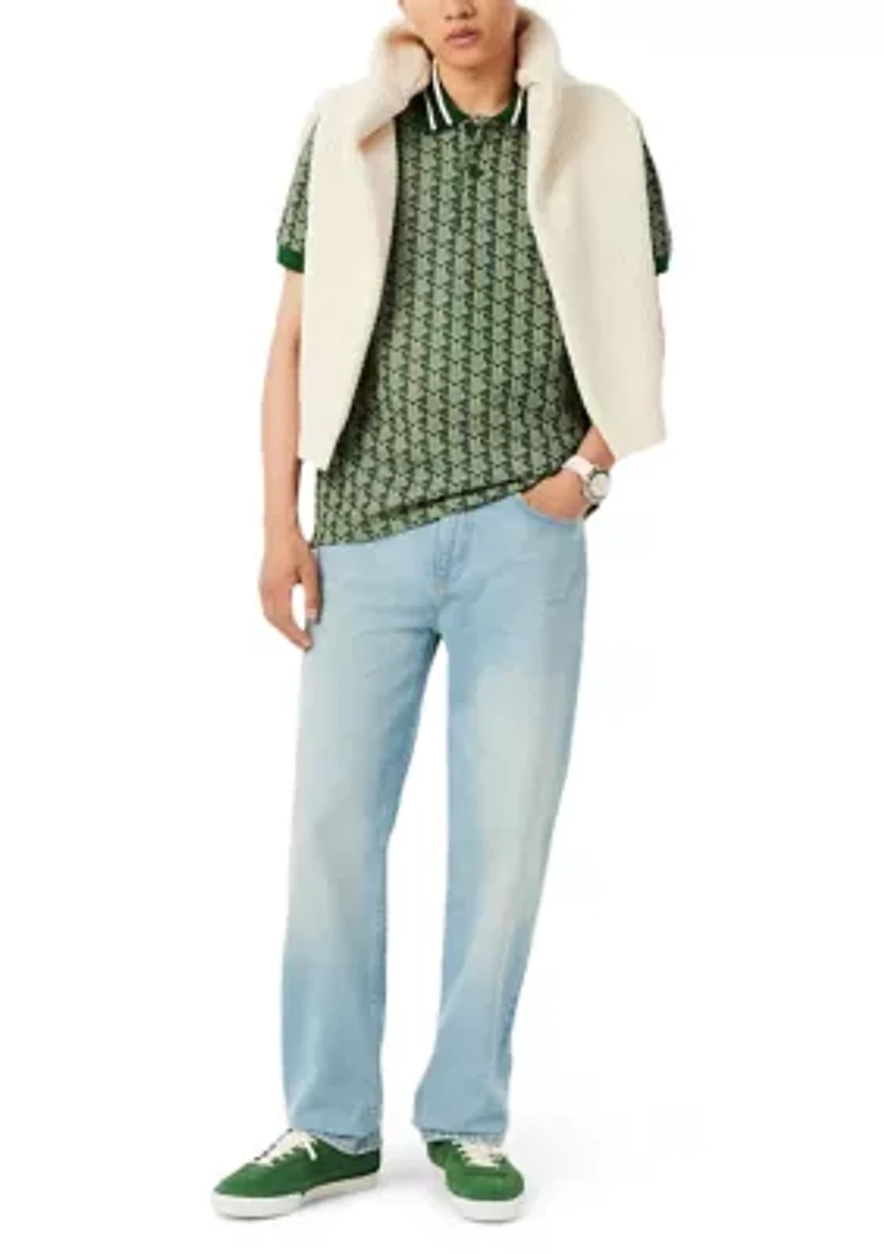 Men's Classic Fit Monogram Polo