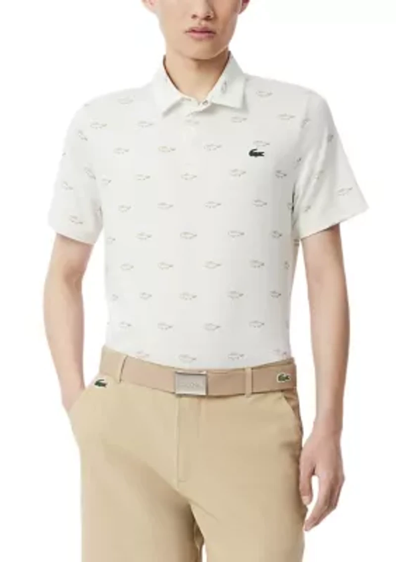 Men's Regular Fit UV Protect Golf Polo Shirt
