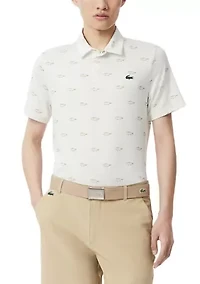 Men's Regular Fit UV Protect Golf Polo Shirt