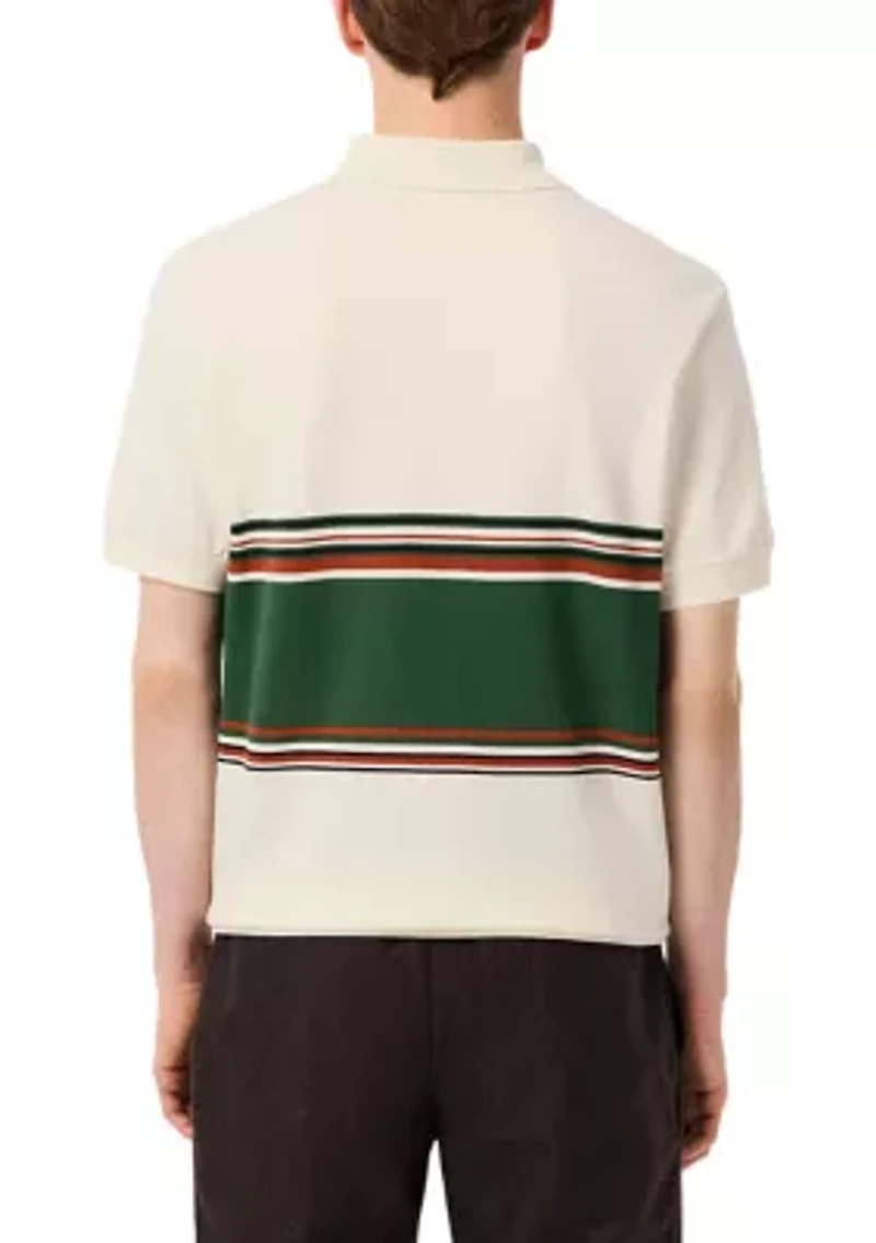 Men's Made France Classic Fit Striped Polo