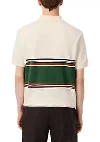 Men's Made France Classic Fit Striped Polo