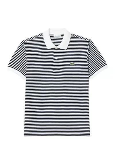 Original L1212 Striped Cotton Polo Shirt