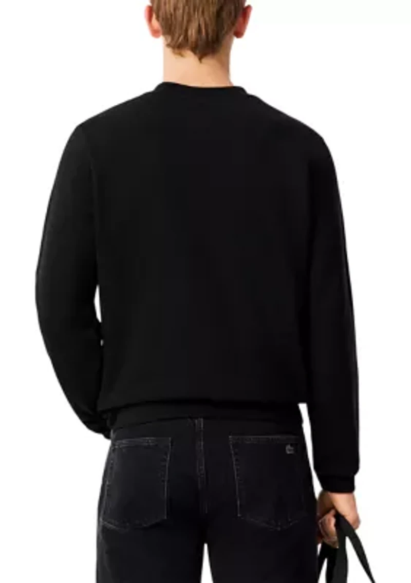 Men's Classic Fit Graphic Crew Neck Sweatshirt