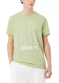 Men's Ultra Dry Printed Tennis T-Shirt