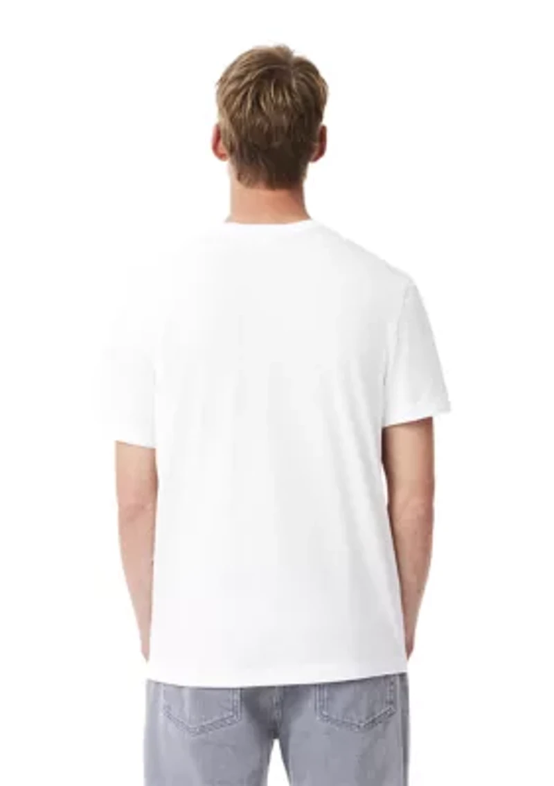 Signature Print Cotton T-Shirt