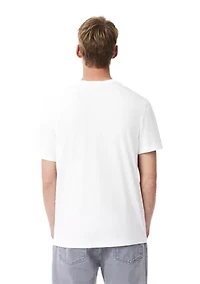 Signature Print Cotton T-Shirt