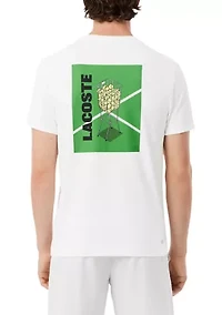 Men's Ultra Dry Printed Tennis T-shirt