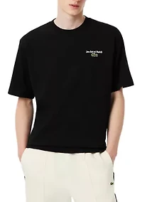 Men's Loose Fit Heavy Jersey Printed T-Shirt