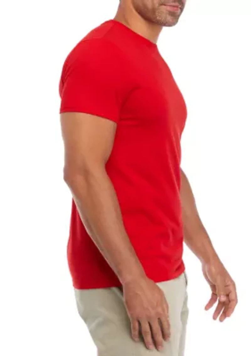 Men's Crew Neck Pima Cotton Jersey T-Shirt