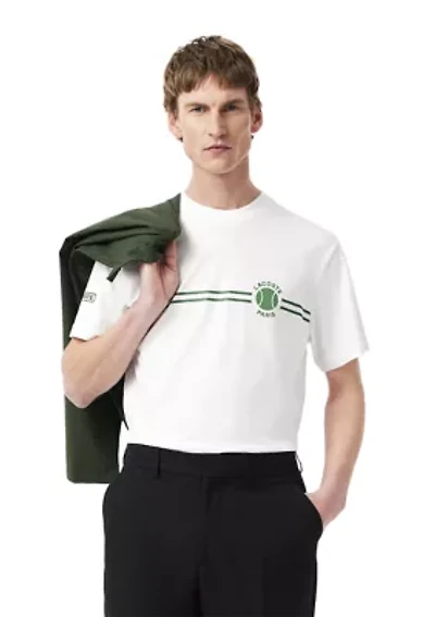 Men's Classic Fit Tennis Heritage Graphic T-Shirt