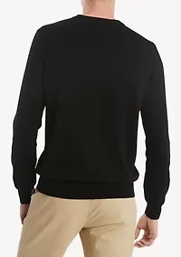 Signature Solid V-Neck Sweater