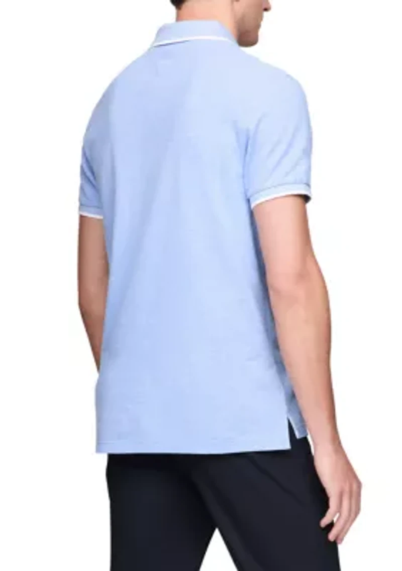 Regular Fit Linen Polo Shirt