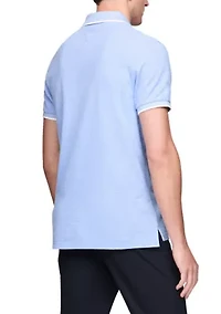 Regular Fit Linen Polo Shirt
