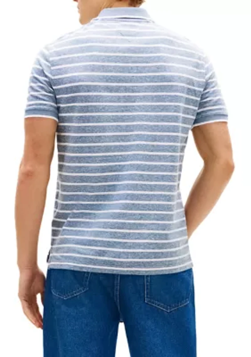 Regular Fit Linen Polo Shirt