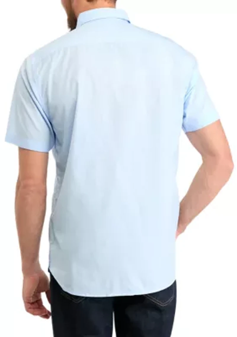 Flex Poplin Button Down Shirt