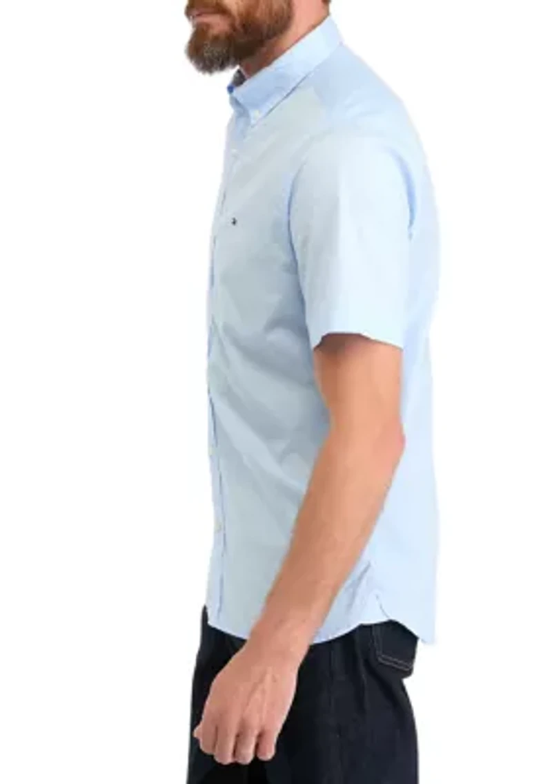 Flex Poplin Button Down Shirt