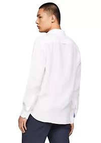 Pigment Dyed Linen Shirt