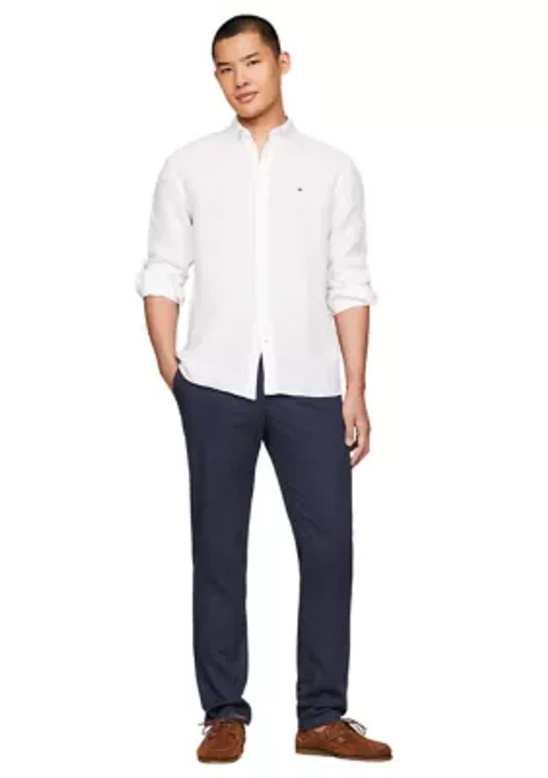 Pigment Dyed Linen Shirt