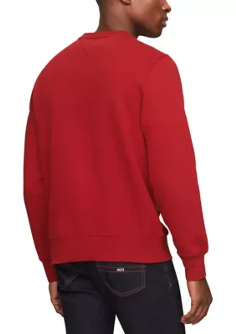 Flag Logo Embroidered Pullover