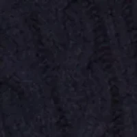 Cable Knit Flag Sleeve Sweater