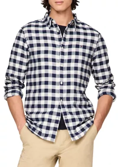 Brushed Gingham Shirt