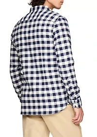 Brushed Gingham Shirt