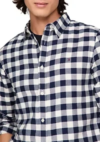 Brushed Gingham Shirt