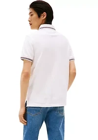 Tipped Slim Fit Polo Shirt