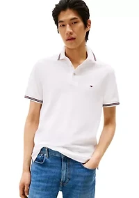 Tipped Slim Fit Polo Shirt