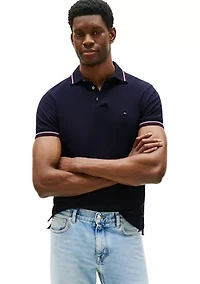 Tipped Slim Fit Polo Shirt
