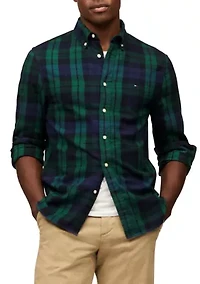 Brushed Plaid Shirt
