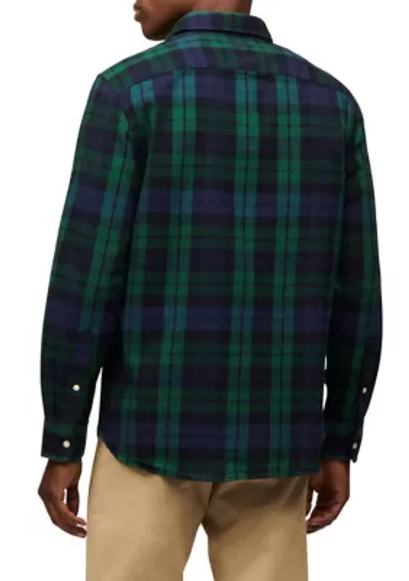 Brushed Plaid Shirt