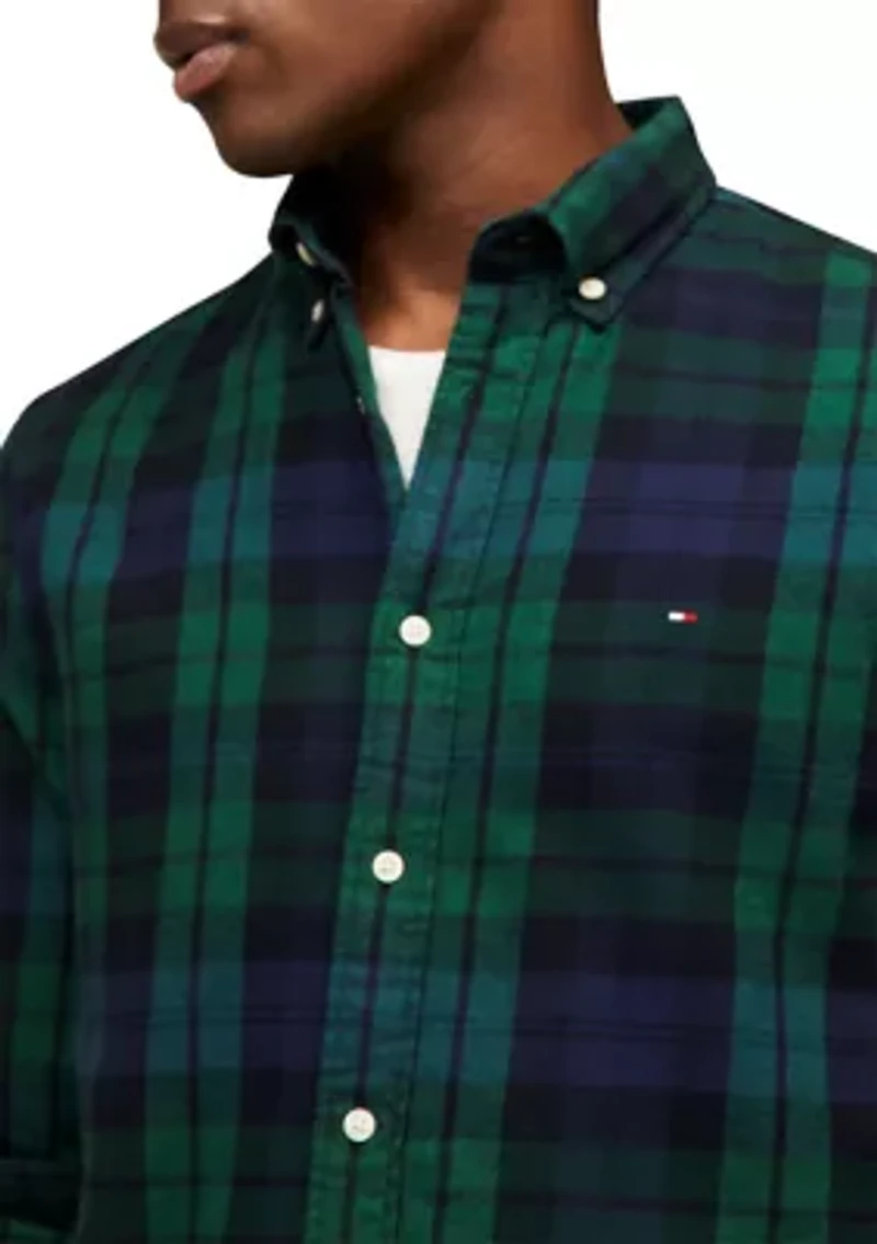 Brushed Plaid Shirt