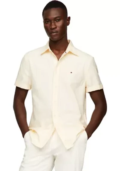 Heritage Oxford Short Sleeve Stripe Shirt