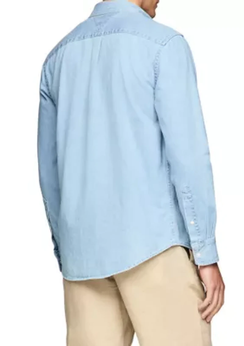 Denim Button Down Shirt
