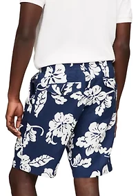 Harlem Printed Linen Shorts