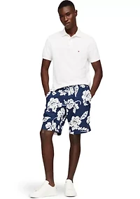 Harlem Printed Linen Shorts