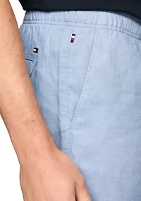 Relaxed Tapered Linen Shorts