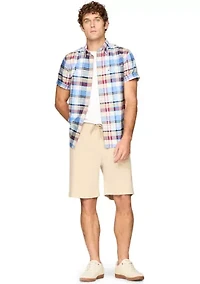 Madras Oxford Short Sleeve Shirt