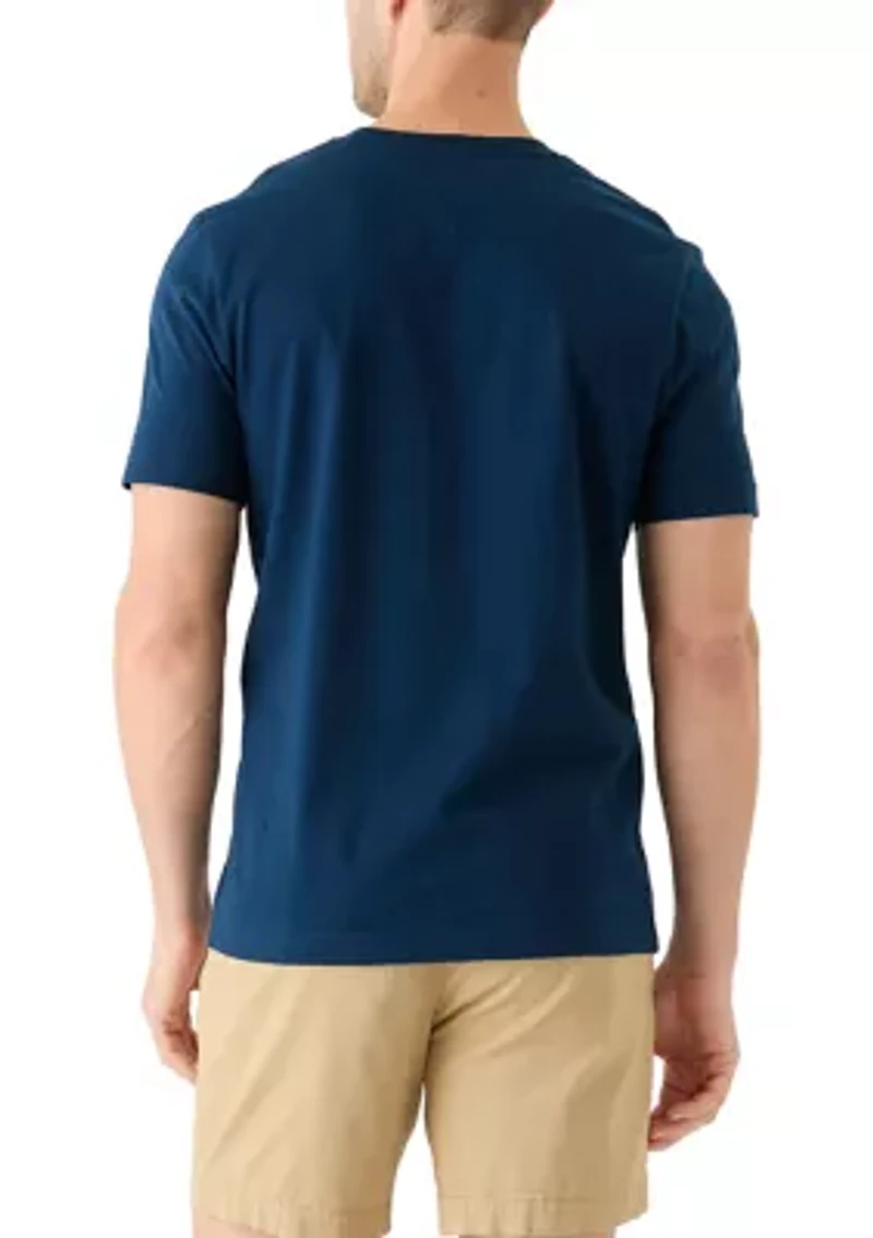 Color Photo Print Graphic T-Shirt