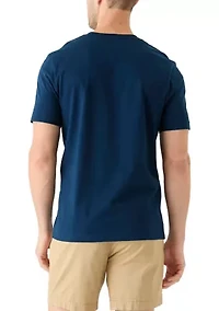 Color Photo Print Graphic T-Shirt