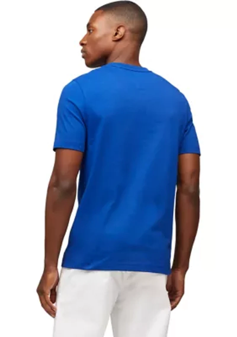 Men's Embroidered Nautical Flag T-Shirt