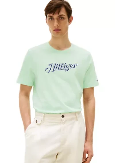 Embroidered Hilfiger Logo T-Shirt