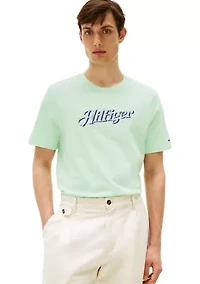 Embroidered Hilfiger Logo T-Shirt