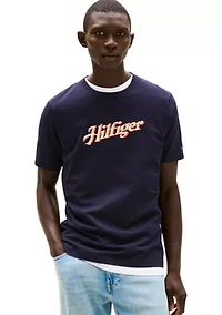 Embroidered Hilfiger Logo T-Shirt