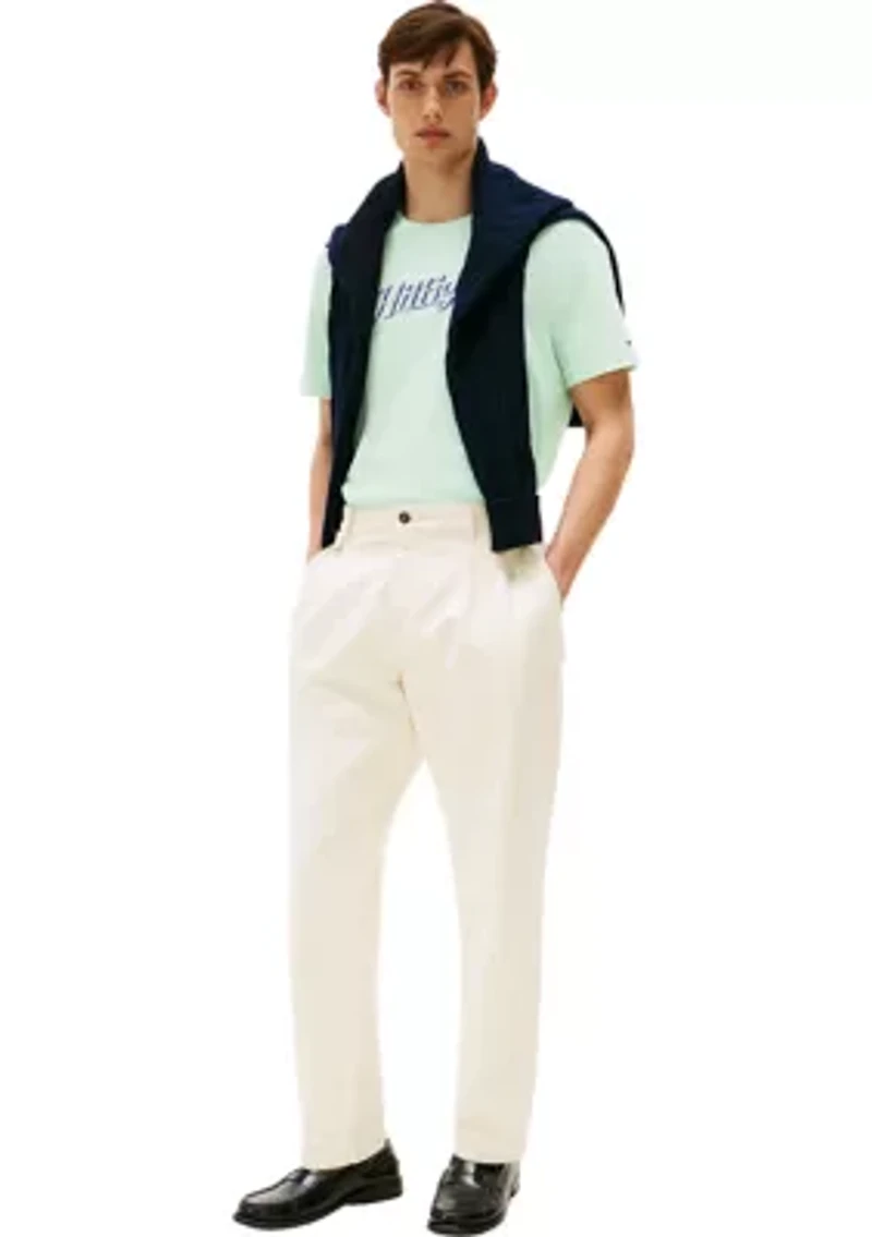 Embroidered Hilfiger Logo T-Shirt