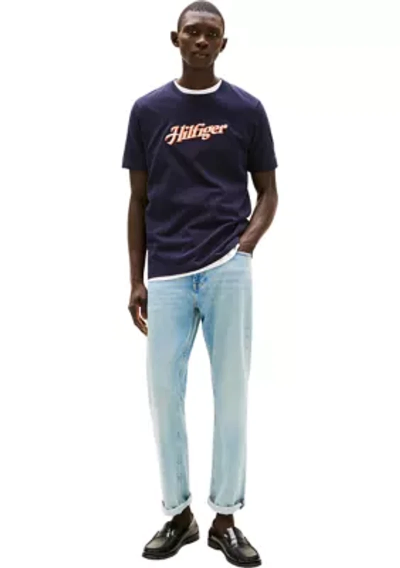 Embroidered Hilfiger Logo T-Shirt